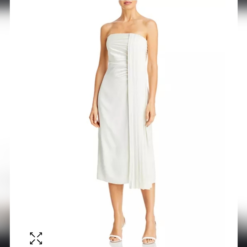 NWT Ramy Brook Joan midi dress in ivory